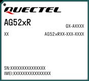 Quectel AG52xR (x=0, 1, 5, 9)